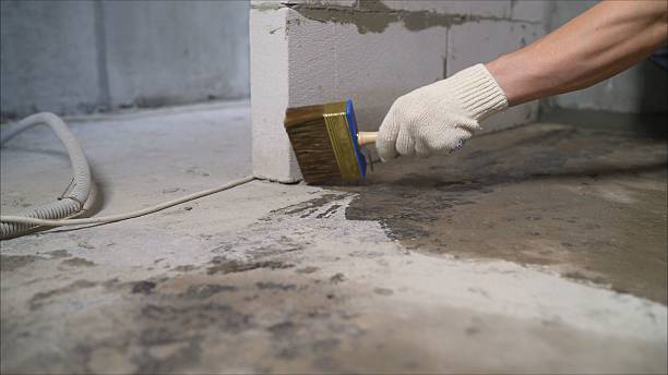 Crawl space vapor barrier installation in Haskell, NJ